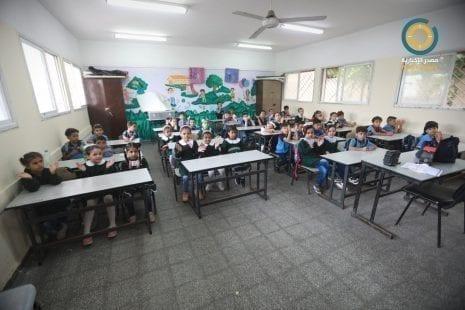 فيديو | آلاف الطلبة يبدأون العام الدراسي الجديد في غزة وسط ظروف استثنائية بسبب "كورونا"