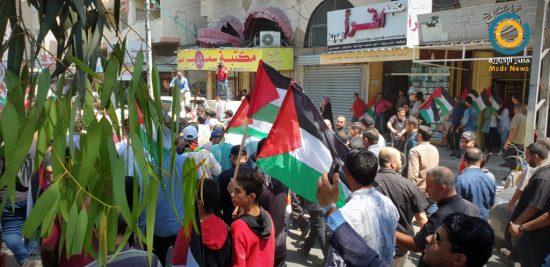 الثلاثاء القادم يوم غضب شامل في المحافظات الفلسطينية